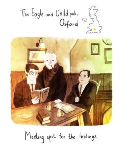 Inklings meet, Eagle and Child Pub, Oxford