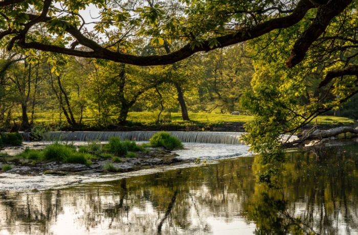 Horseshoe Falls in Llangollen