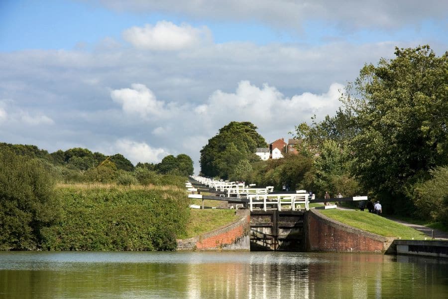 Caen Hill Flight Wiltshire