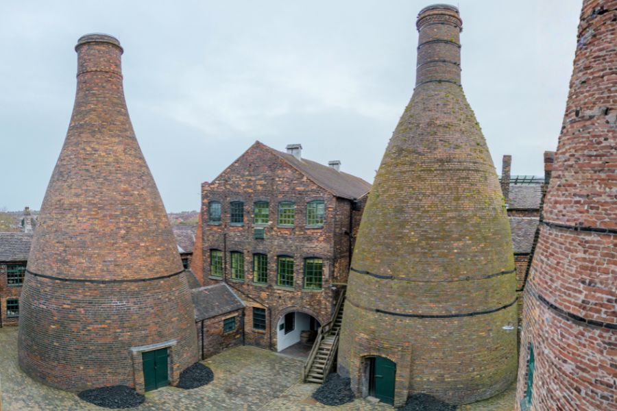 Stoke on Trent potteries, Staffordshire